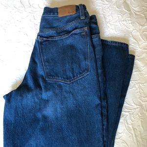 Madewell baggy straight jeans 30